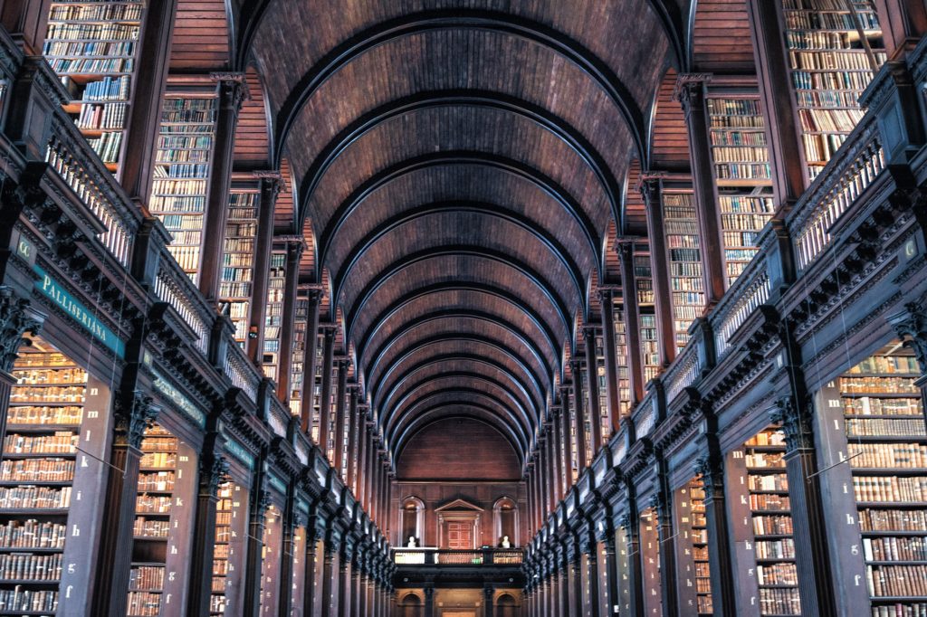 Dublin book bookshlef library bibliothèque connaissance