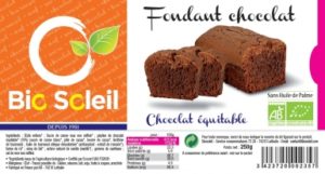 Bio Soleil Fondant Chocolat milka brownie sans huile palme palm oil free
