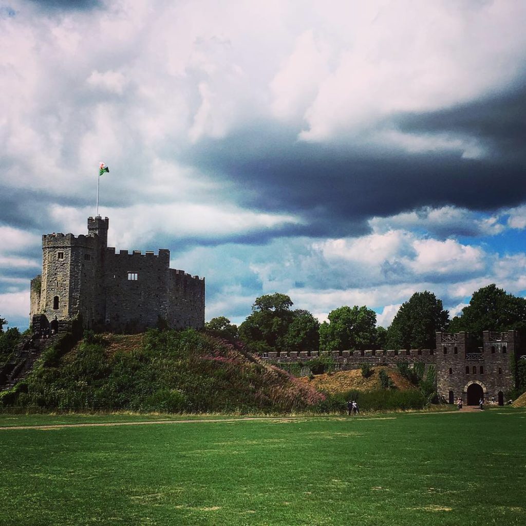 Cardiff Castle Chateau Pays de Galles